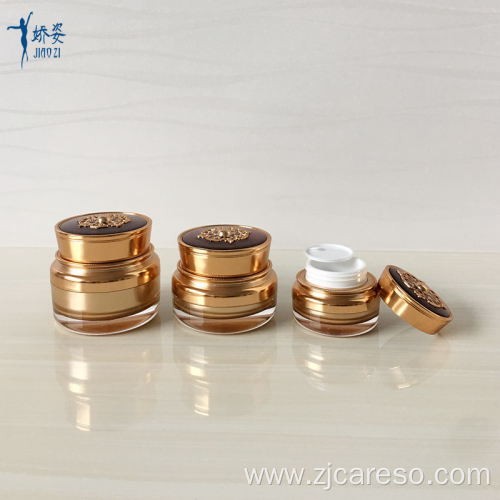 2018 Luxury Bronze Acrylic Bottles and Jars